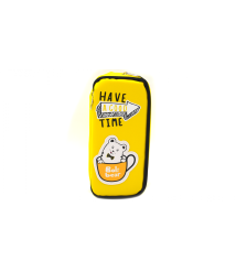 Penar 1 compartiment cu fermoar 8691yellow