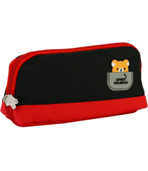 Penar 1 compartiment cu fermoar 8694black