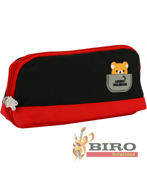 Penar 1 compartiment cu fermoar 8694black