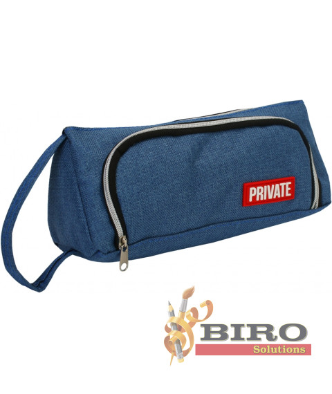 Penar 2 fermoare albastru CF87216