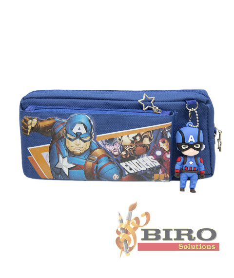 Penar școlar Avengers, albastru