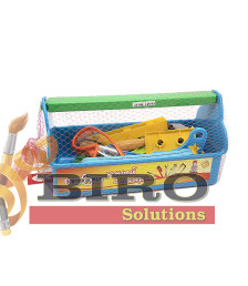 KDW Set instrumente Micul Lacatus, 27 el, in cutie, albastru deschis, (31-004),49180