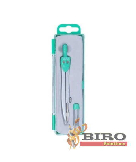 Compas ZI-Bi Basis in boxa cu mina, verde art. ZB.5302BS-04