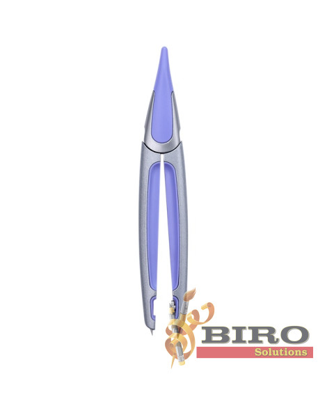 Compas ZI-Bi Start Ergo în boxă, cu mina violet