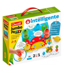 QC Mozaic Quercetti "Jumbo Peggy" 2 in 1, 20 el., 53570