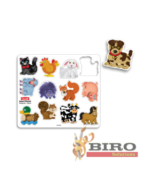 QC Puzzle Ferma Quercetti, 58210