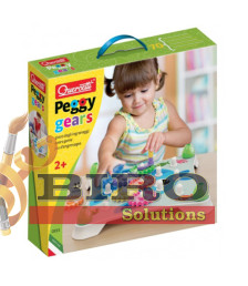 QC Joc educativ "Peggy gears" Quercetti, 53556