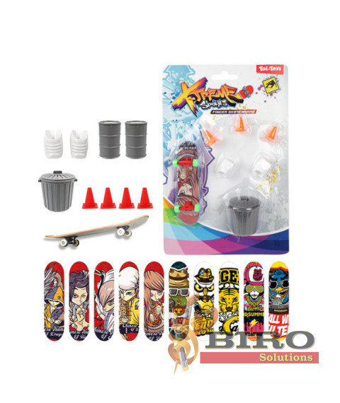 TT Jucărie fingerboard cu accesorii