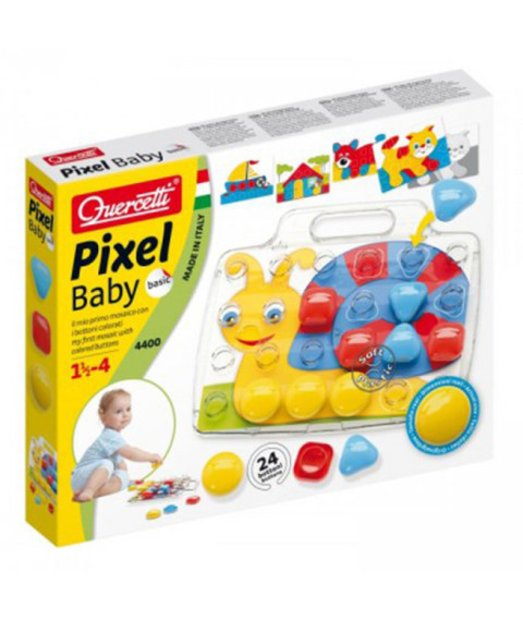 QC Mozaic Baby Basic Quercetti, 24 el., 53577