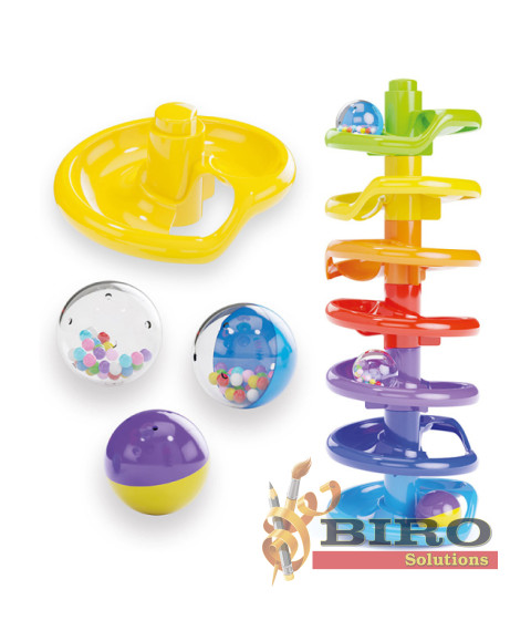 QC Set de joaca Quercetti Spiral Tower, 58239
