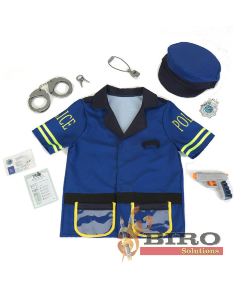 KL Costum pentru polițist cu accesorii, 44036