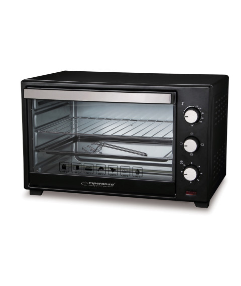 Cuptor electric Esperanza PROSCIUTTO EKO008, 20L, 1600W, 3 funcții