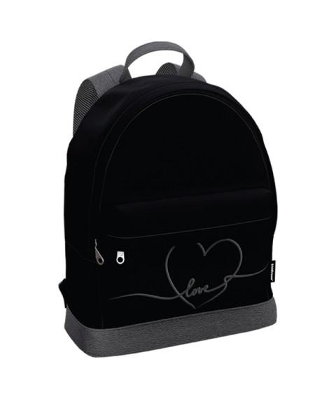 Rucsac EK StreetLine cu buzunar pentru laptop 17L Black Heart