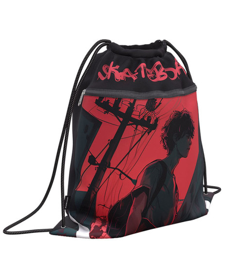 Geantă pentru încălțăminte ErichKrause cu buzunar cu fermoar, Mystery Guy