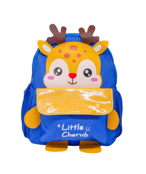 Ghiozdan Mini 5L Cerb, albastru