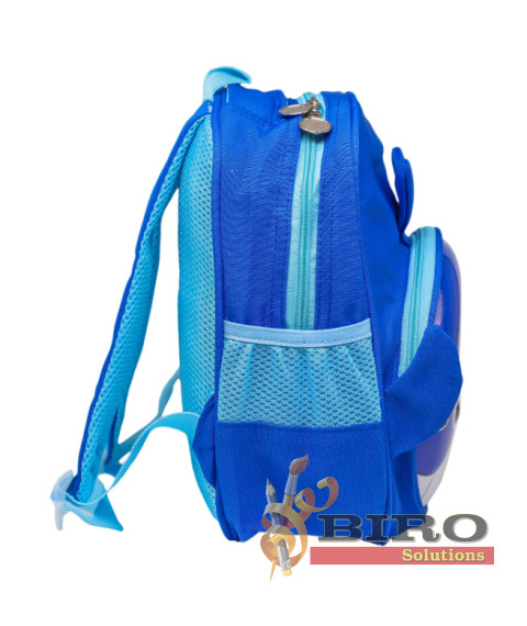 Ghiozdan Mini 5L Balenă, albastru