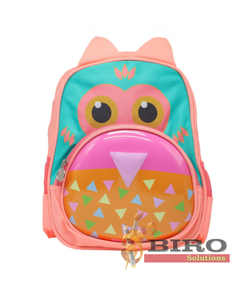 Ghiozdan Mini 5L Bufniță, roz