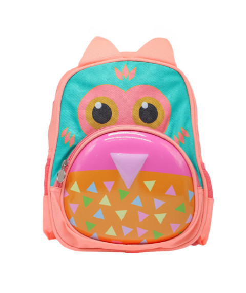 Ghiozdan Mini 5L Bufniță, roz