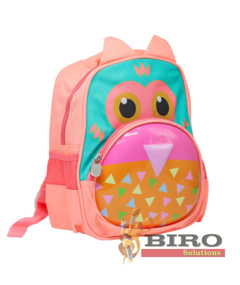 Ghiozdan Mini 5L Bufniță, roz