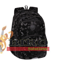 Ghiozdan CoolPack cu 2 compartimente 26L, Trace Square