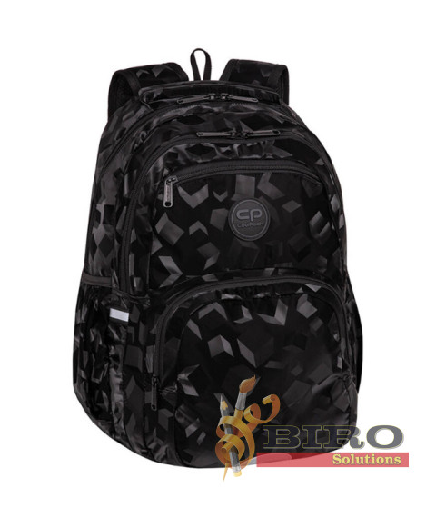 Ghiozdan CoolPack cu 2 compartimente 26L, Trace Square