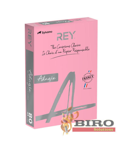 Hârtie colorată A4 ( 80gr/m2, 500 foi) pastel roz Adagio CANDY 05