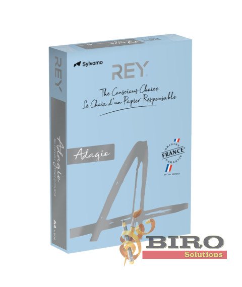 Hârtie colorată A4 (160gr/m2, 250 foi) pastel albastru Adagio BLUE 01