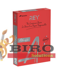 Hârtie colorată A4 (160gr/m2, 250 foi) intensiv roșie Adagio INTENSE 22