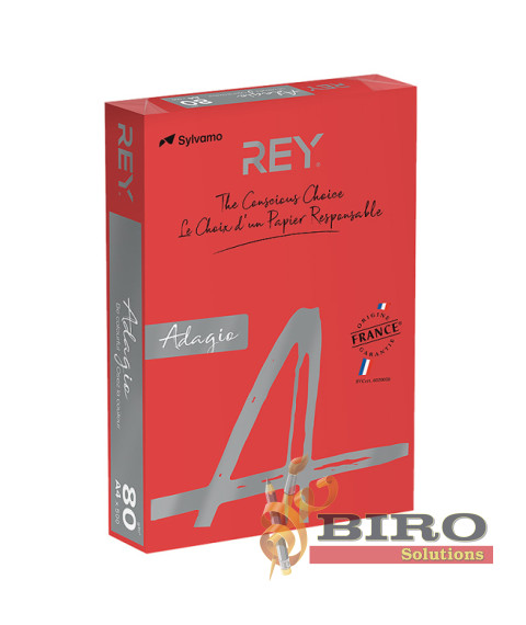 Hârtie colorată A4 (160gr/m2, 250 foi) intensiv roșie Adagio INTENSE 22