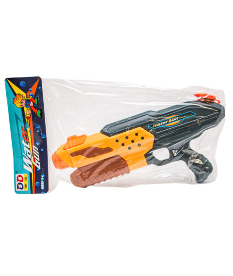 Jucărie pistol cu apă, pneumatic, orange, cod 542031
