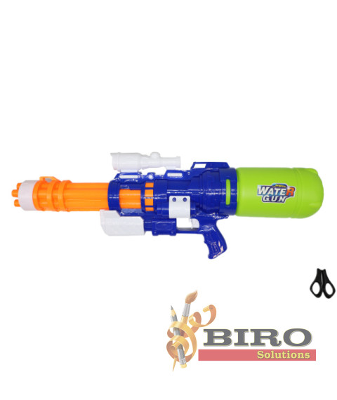 Pistol de apă 65 cm, albastru, cod 802049