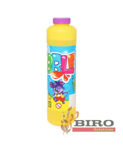 Soluție pentru bule de săpun 500 ml, galben