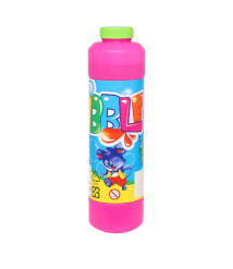 Soluție pentru bule de săpun 500 ml, roz