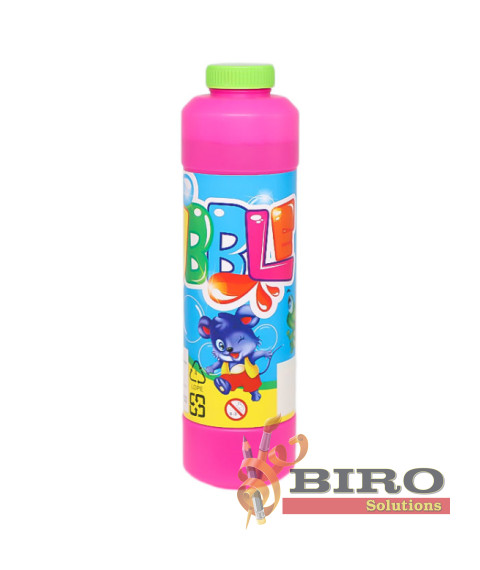 Soluție pentru bule de săpun 500 ml, roz