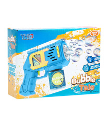Pistol cu bule de săpun și lumină, albastru