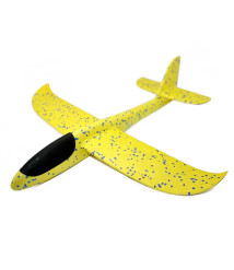 Avion planor 37cm, galben, cod 185002