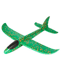 Avion planor 37cm, verde, cod 177030