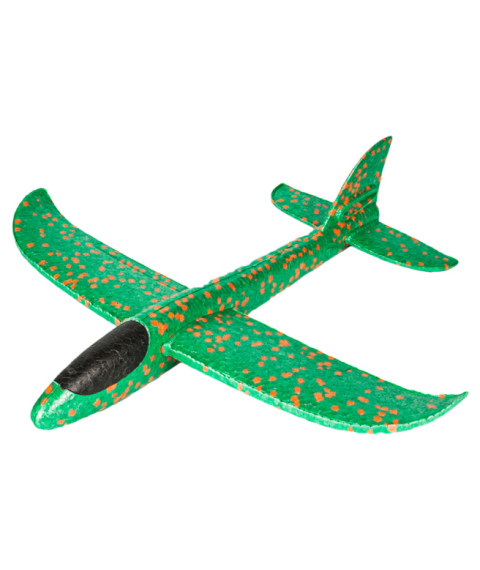 Avion planor 37cm, verde, cod 177030