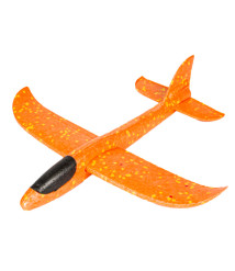 Avion planor 37cm, portocaliu, cod 177031