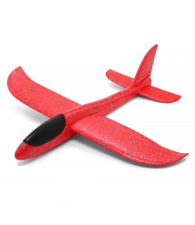 Avion planor 48 cm, roșu, cod 140658