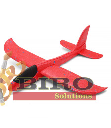 Avion planor 48 cm, roșu, cod 140658