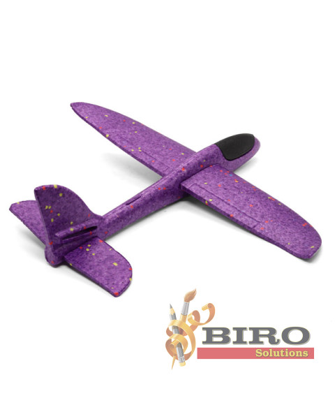 Avion planor, violet, cod 140655