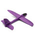 Avion planor, violet, cod 140655