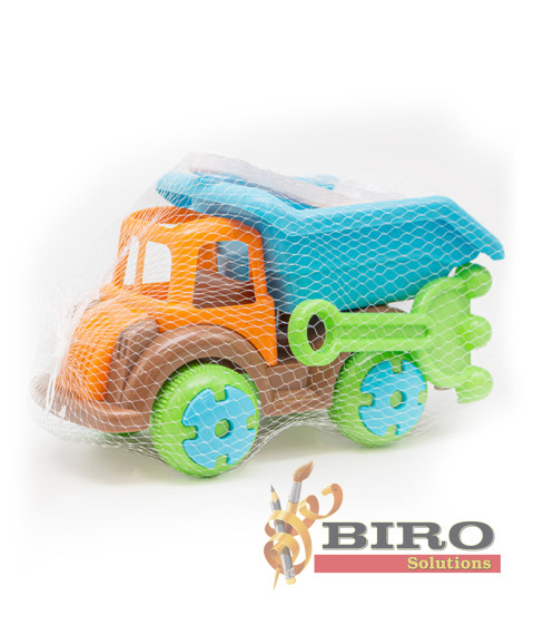 Set de nisip „Truck” (galeata, forme, spatula), cod 542083