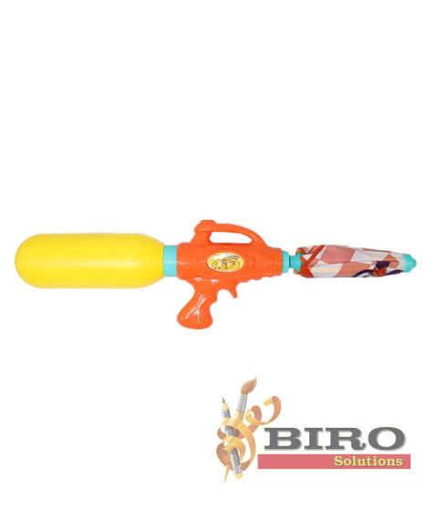 Jucărie Pistol de apă cu umbrelă, galben, cod 822071