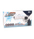 Pistol de apă electric, alb/albastru, cod 812019