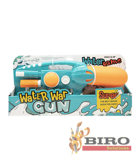 Pistol cu apa cu sticla, 40 cm, albastru, cod 672093