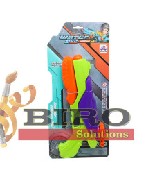 Jucărie „Pistol cu apă cu presiune pneumatică”, verde/mov/orange, cod 812049