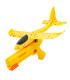 Avion planor cu pistol, galben, cod 177020