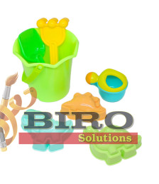 Set pentru nisipiera 7 elemente, verde, cod 822130